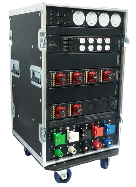 portable event power distribution box|entertainment power distribution rack.